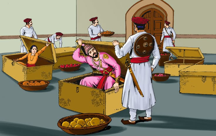Shivaji's legendary escape from Agra in baskets of sweets