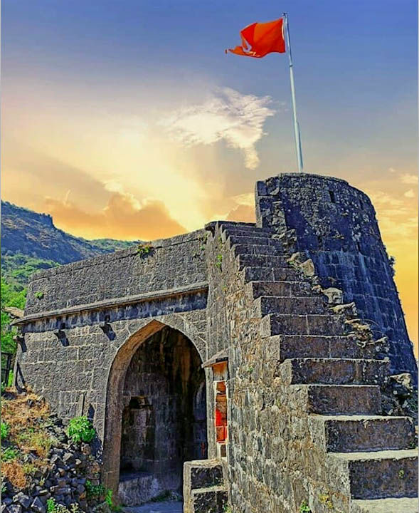 The signing of the Treaty of Purandar with Jai Singh I