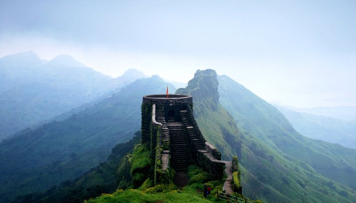 Torna and Rajgad forts, the first conquests of Shivaji